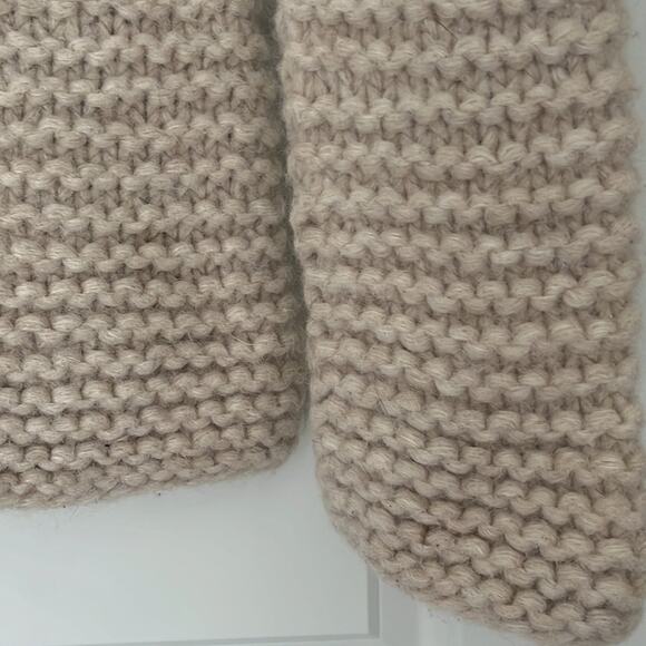 Callina Alpaca Wool Cable Knit Sweater Cream Color Size Small/Medium - Picture 9 of 12